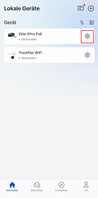 elite poe device settings
