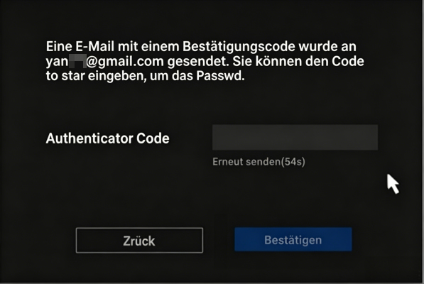 Email code