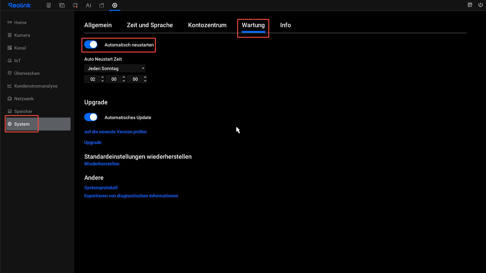Auto Reboot