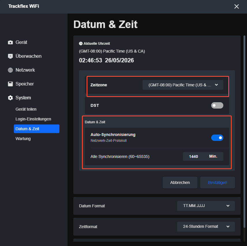Auto NTP