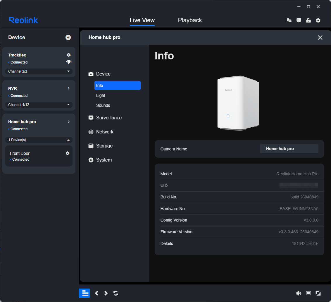 homehub info