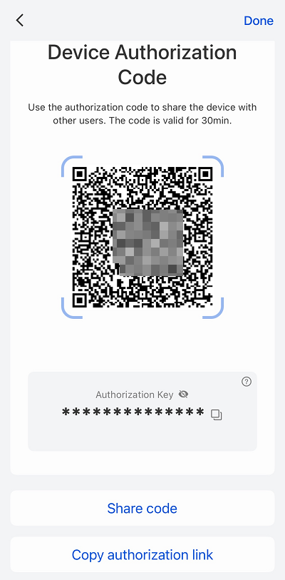 device authorization code