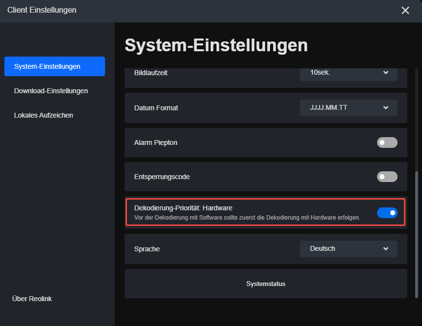 Hardware Decoding First