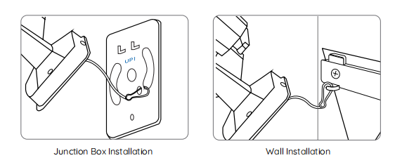 hook the camera before wiring