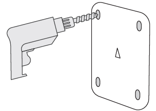 Drill 4 holes