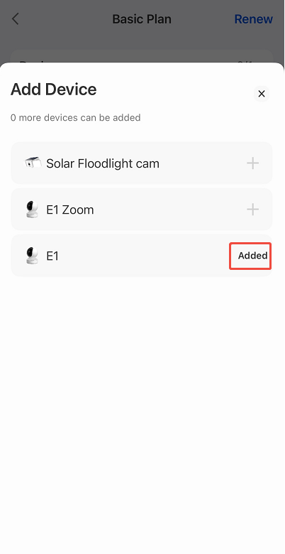 device added
