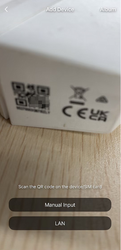 scan code