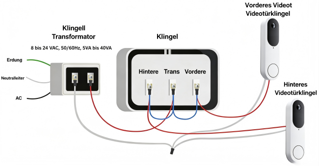 Bypassing One Chime with Two Doorbells