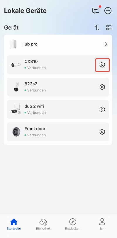 homehub settings