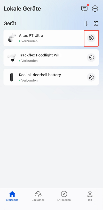 device settings