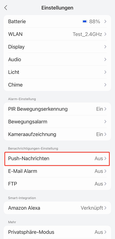 Tap Push Notification