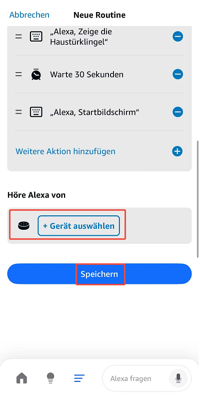 choose device