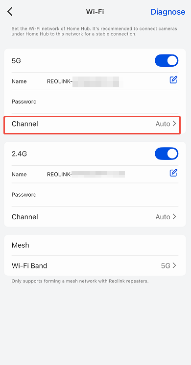 Homehub wifi