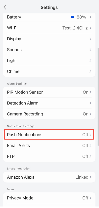 Tap Push Notification