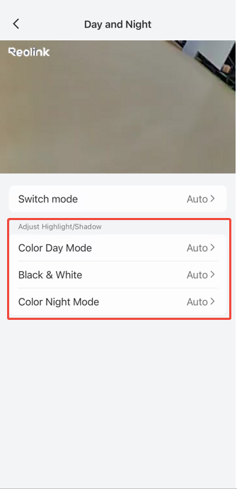 Adjust Highlight/Shadow