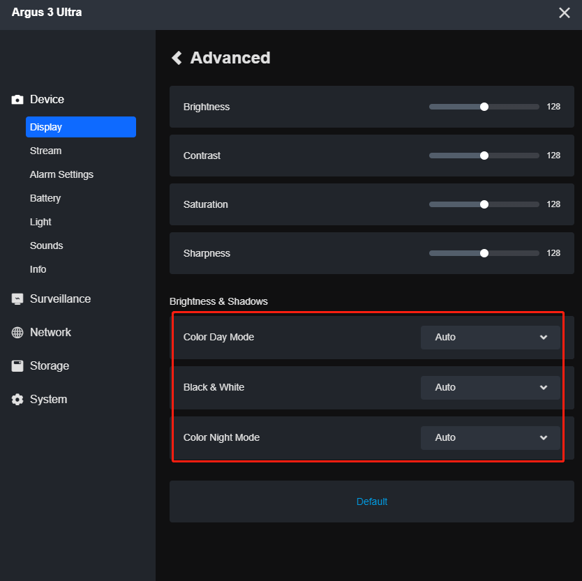 color day mode client