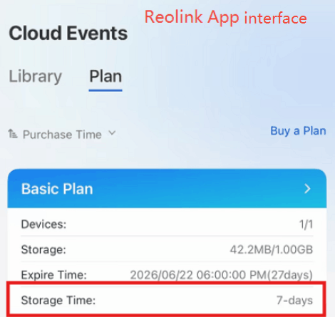 app interface