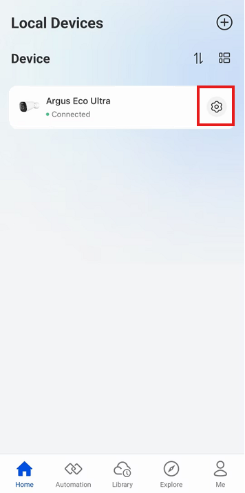 home page