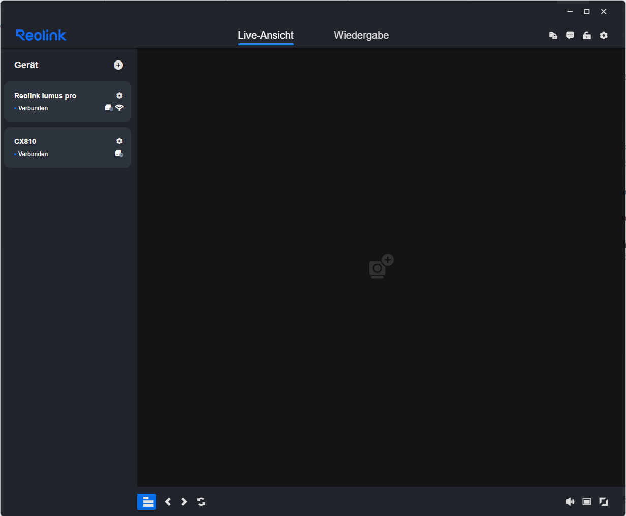 Live View page