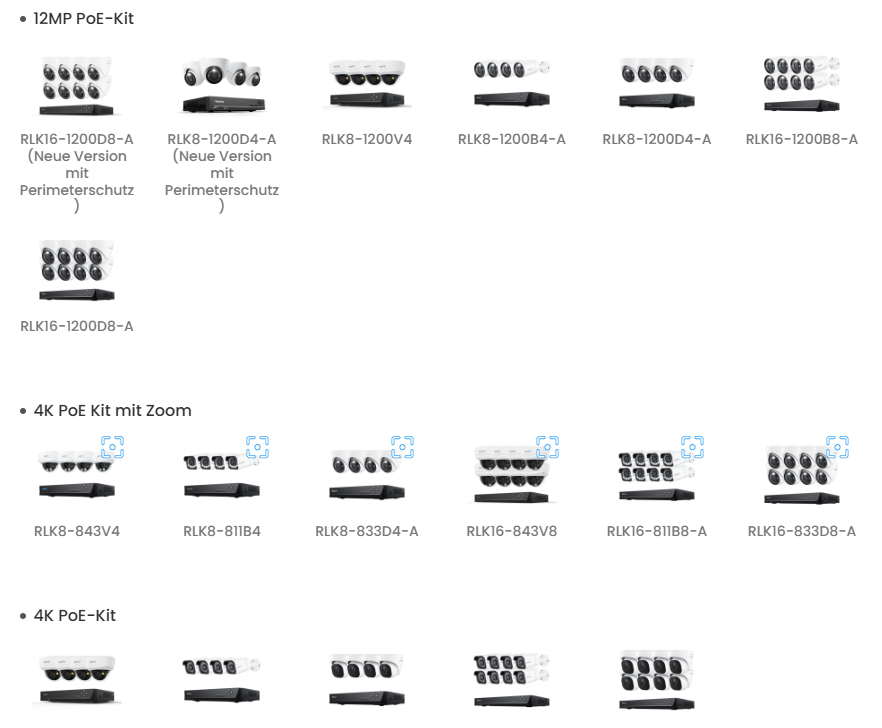 Reolink PoE NVR Kit System