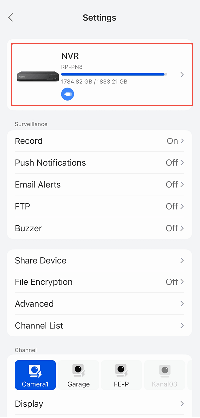 System Info