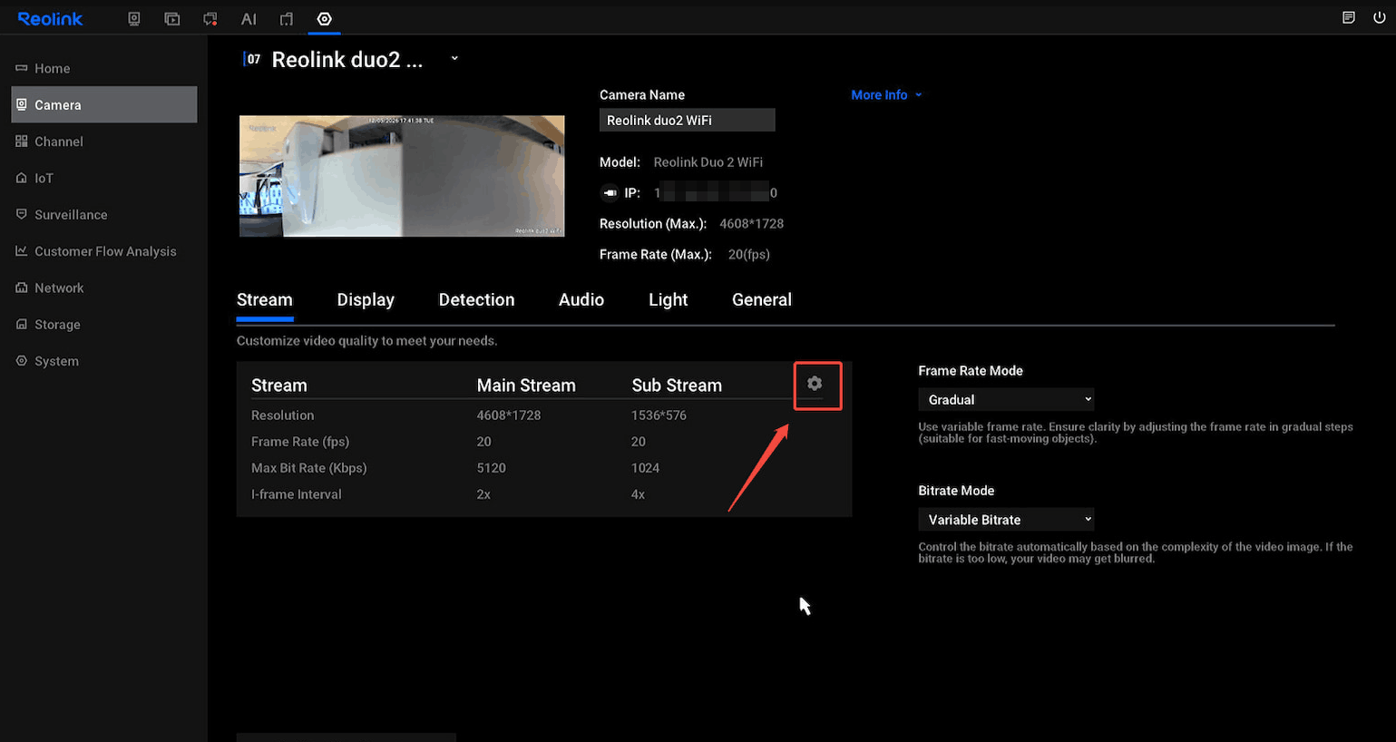 duo wifi nvr stream