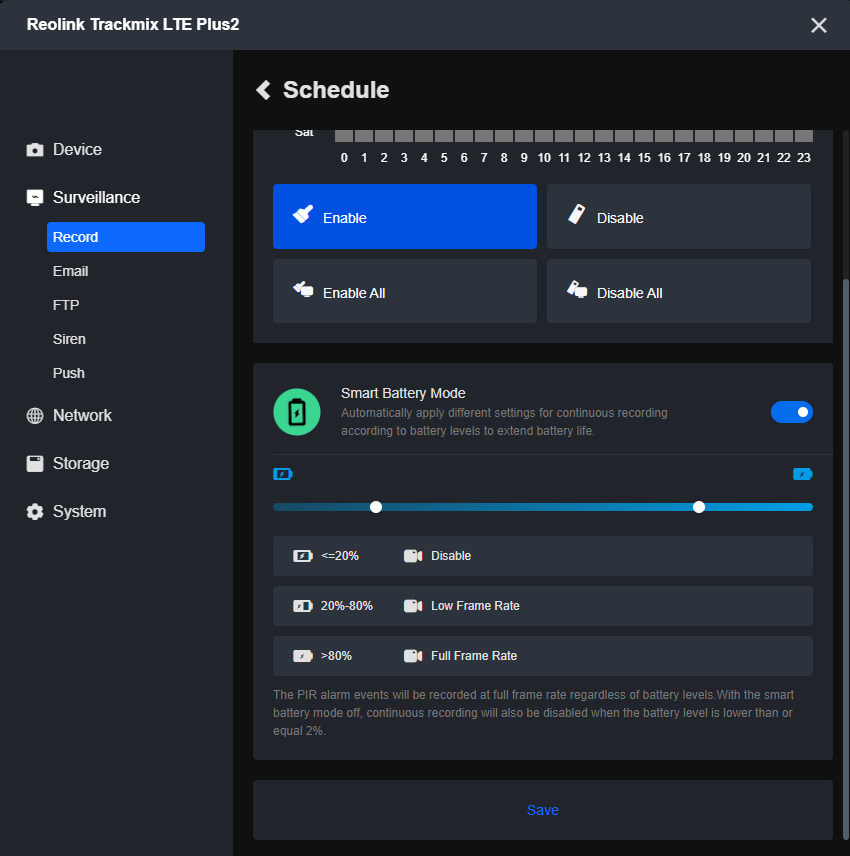  client Smart Battery Mode