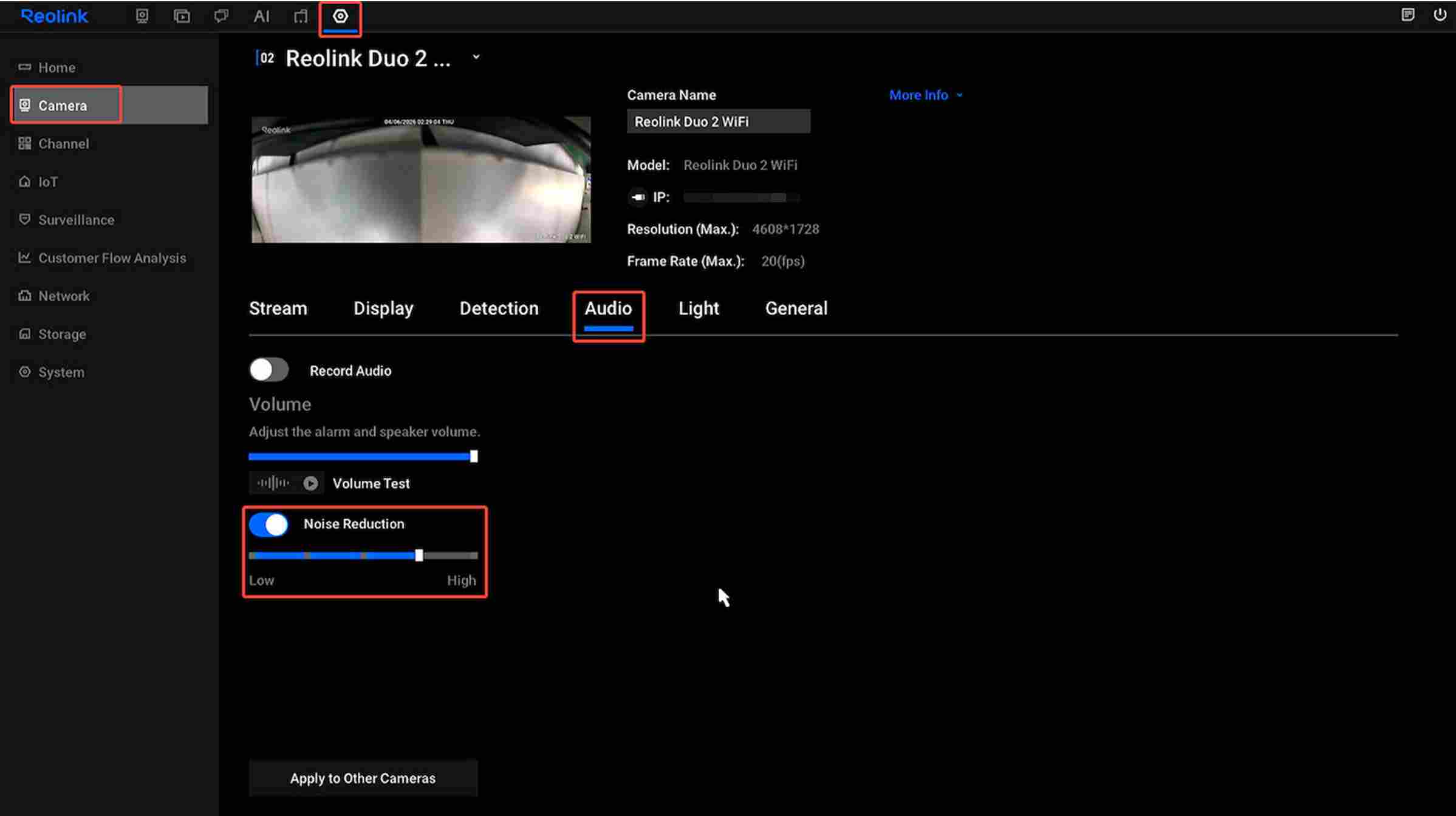 nvr Noise Reduction
