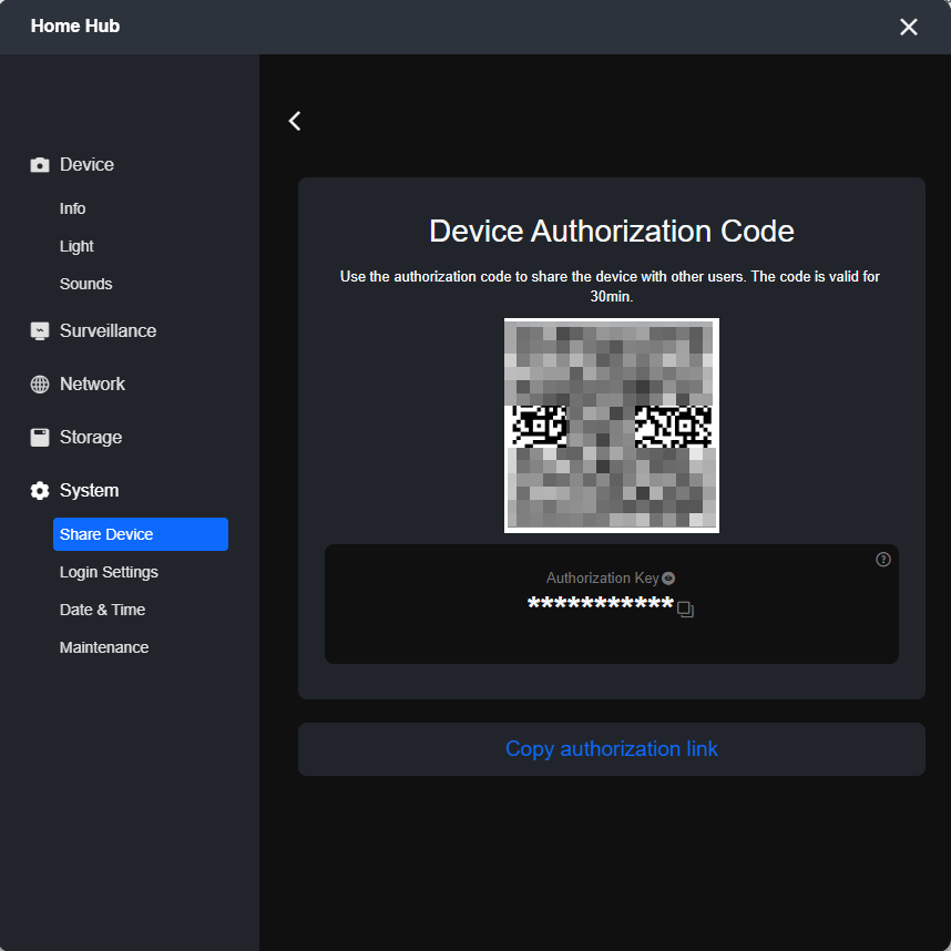 device authorization code