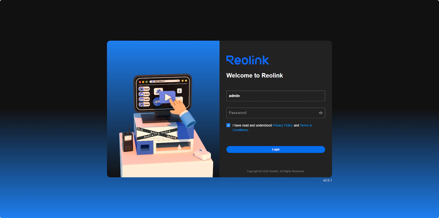 web log in