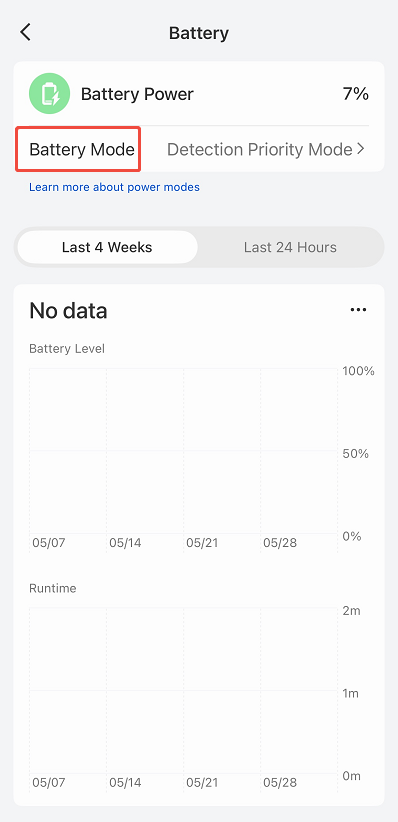 Reolink Altas Battery Mode