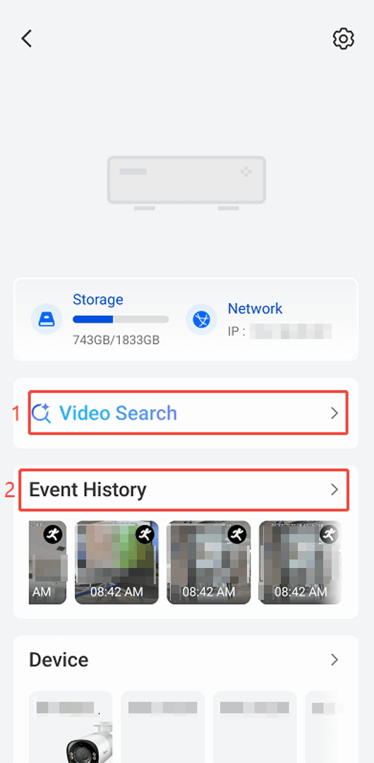 AI Video Search directly