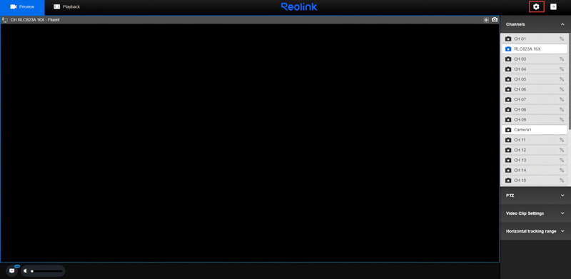 tap settings on Web Browser