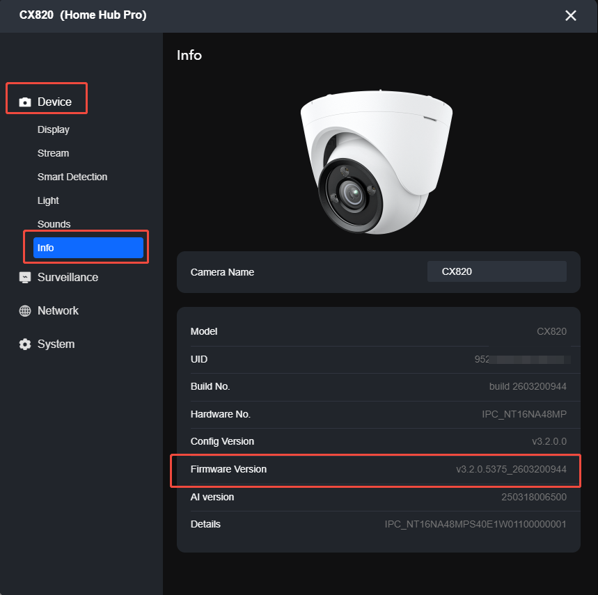 Cam-hub info