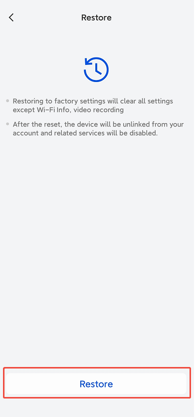 Restore