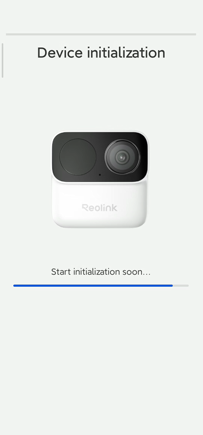 initial setup process