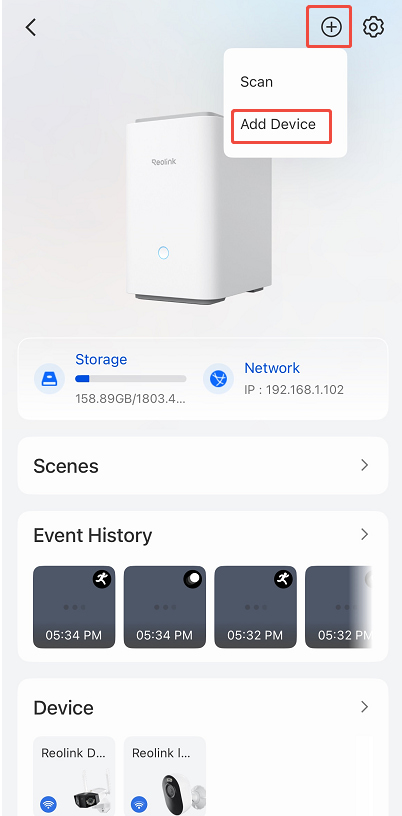 homehub add device