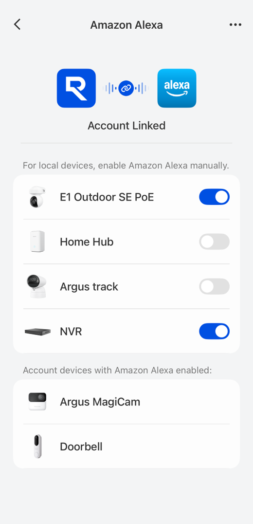 enable device