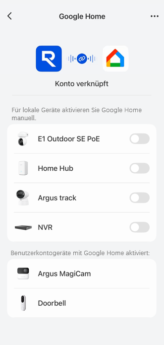 enable list