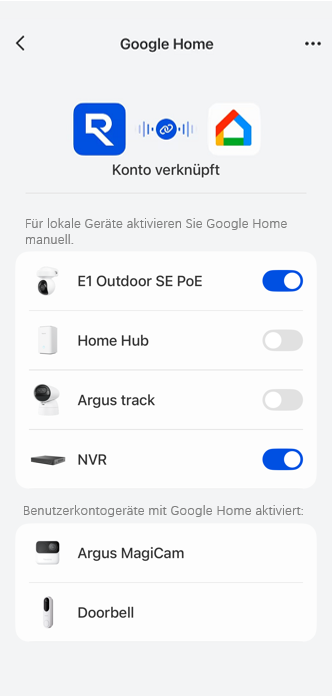 enable list