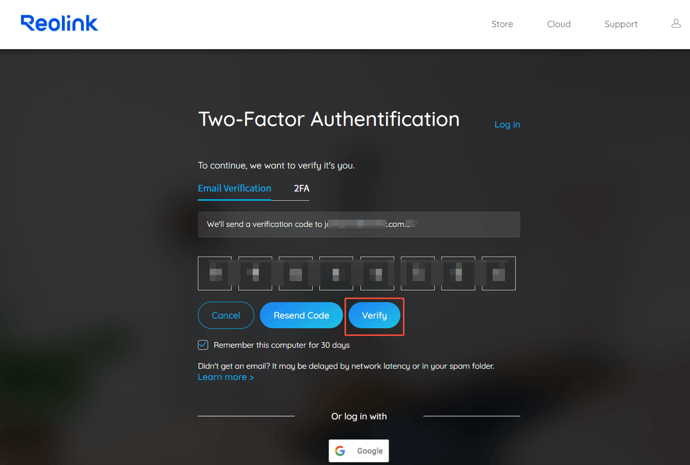 Verify