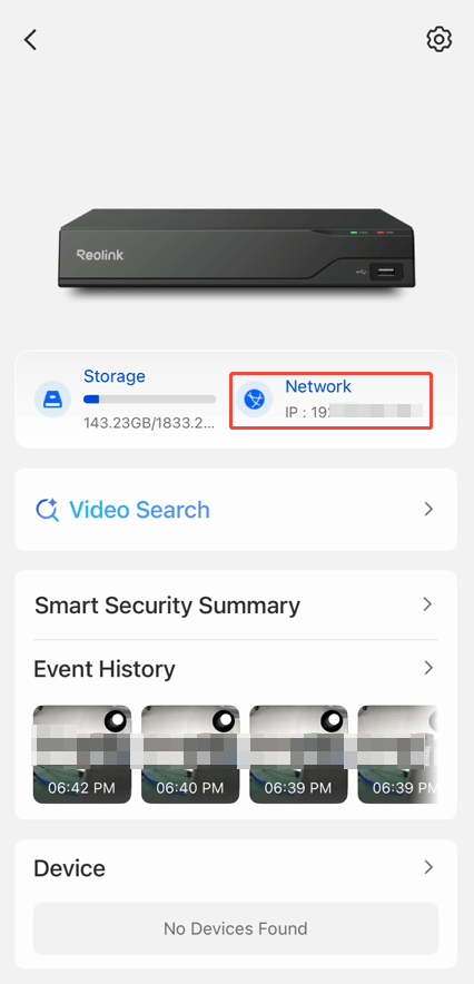 app nvr ip