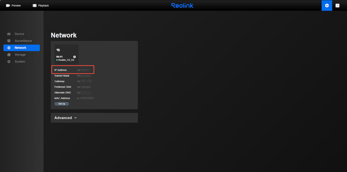 web ip