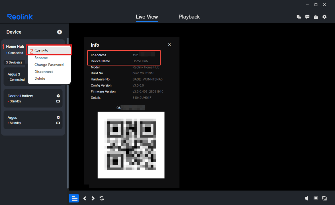 hub ip client