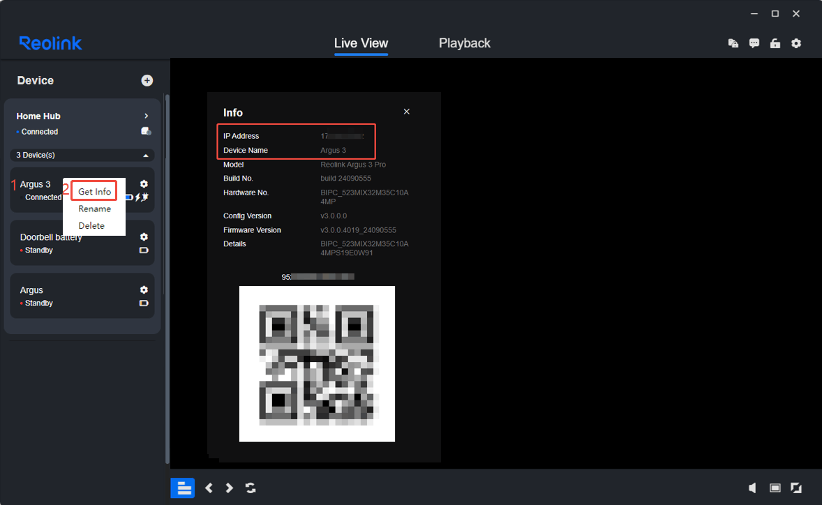 hub ip client