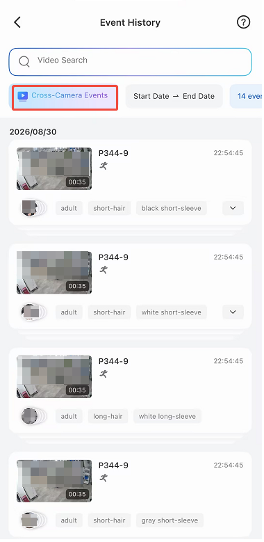 event history