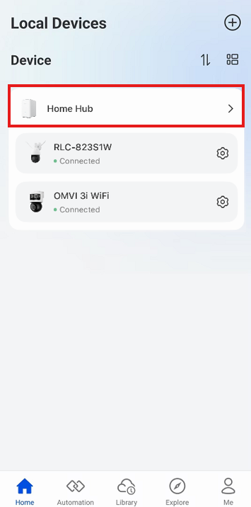 tap hub