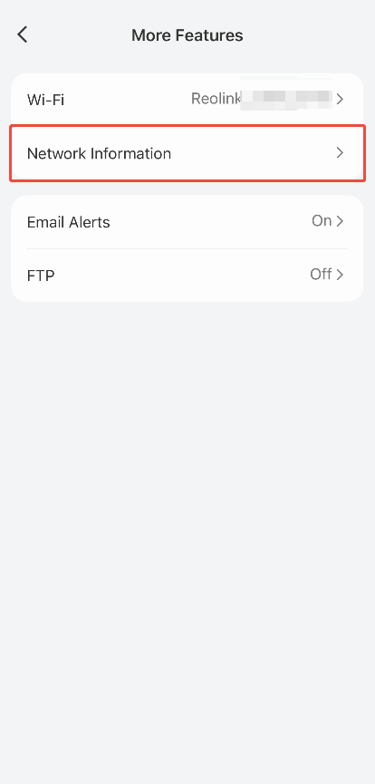 Network Information