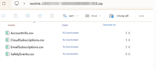 Excel files