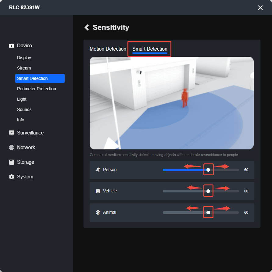 sensitivity slider plug-in